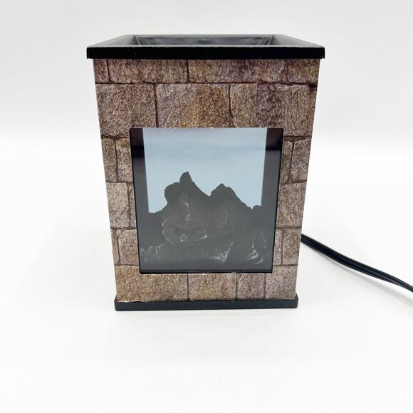 Candle Warmers Glowing Fireplace Fragrance Melt Warmer Electric WORKS *READ - Picture 13 of 13